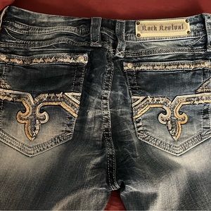 Womens Rock Revival Jeans - Aleah